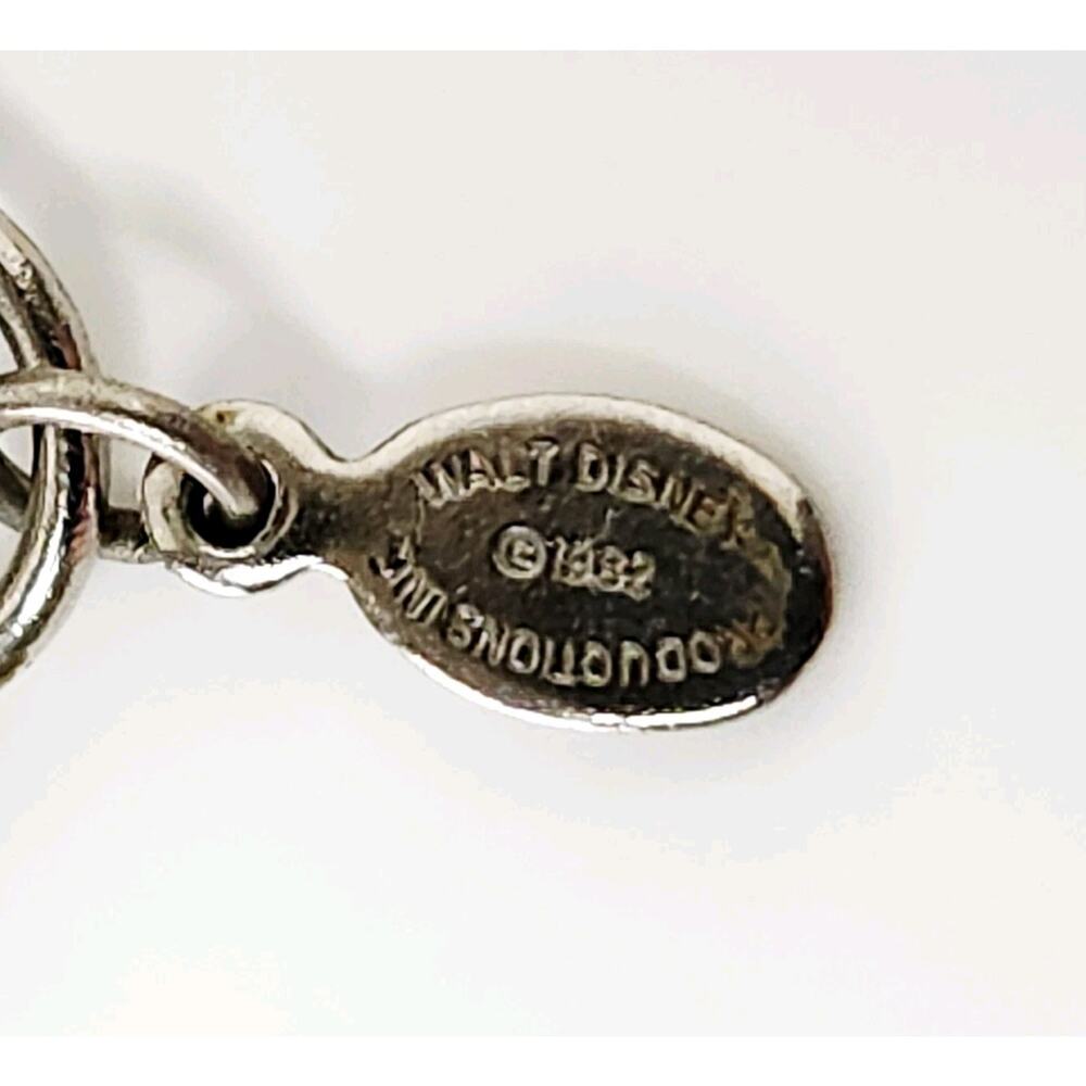 1980s Disney Charms Lot Incl 1982 6 Character Silver Tone Charm Bracelet Vintage - Picture 15 of 15